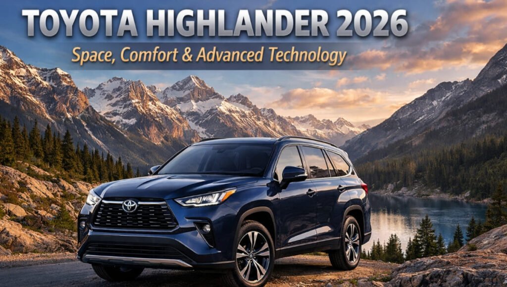 The Toyota Highlander 2026